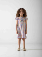 Girls' Floral Summer Dress – Soft & Comfortable Casual Dress