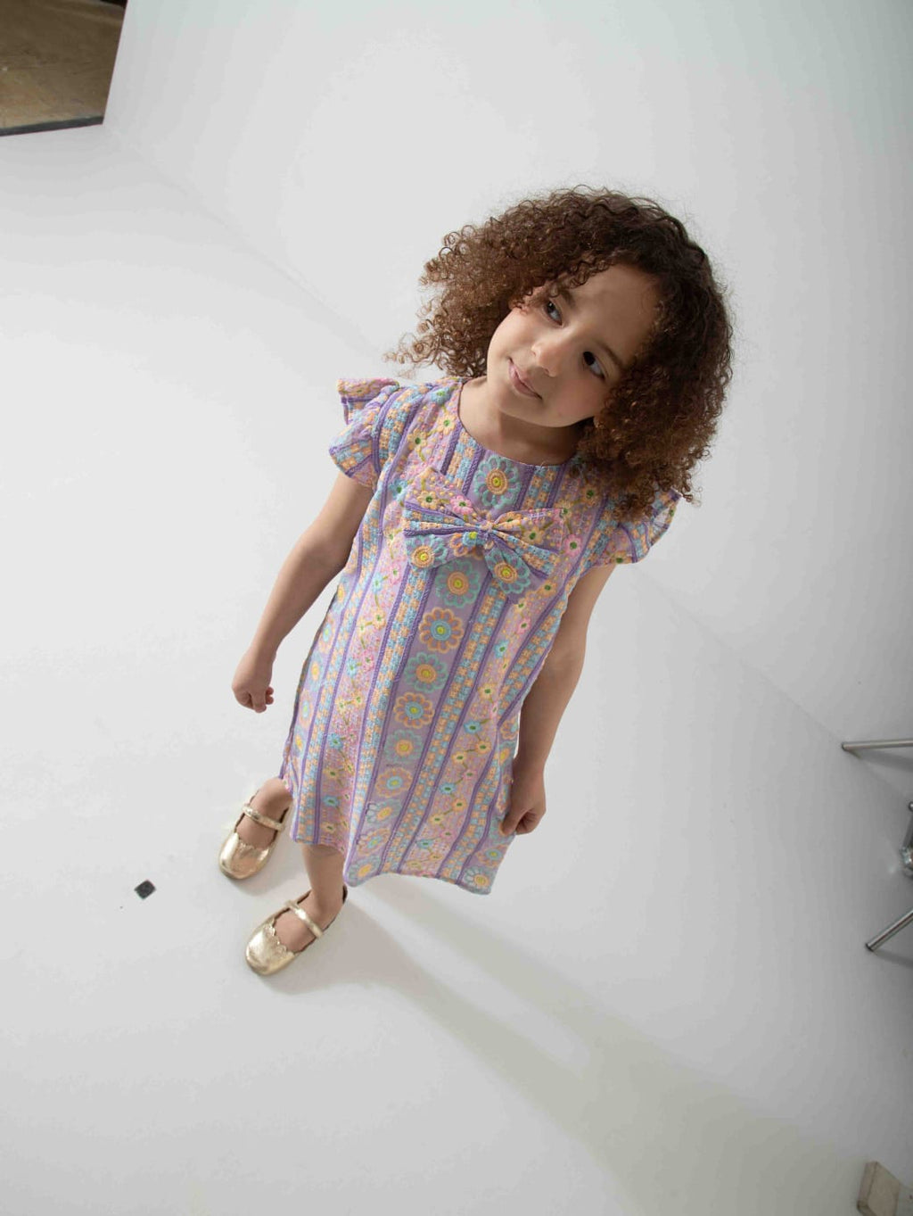 Girls' Floral Summer Dress – Soft & Comfortable Casual Dress