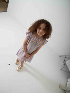 Girls' Floral Summer Dress – Soft & Comfortable Casual Dress