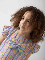 Girls' Floral Summer Dress – Soft & Comfortable Casual Dress