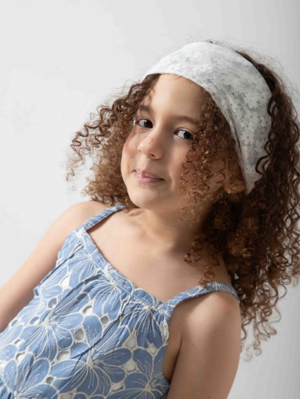 Girls' Floral Two-Piece Summer Set – Peplum Top & Shorts